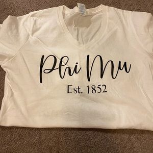 Phi Mu Sorority shirt
